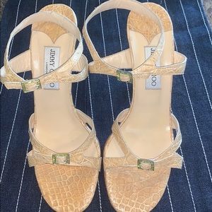Jimmy Choo Real crocodile Sandals